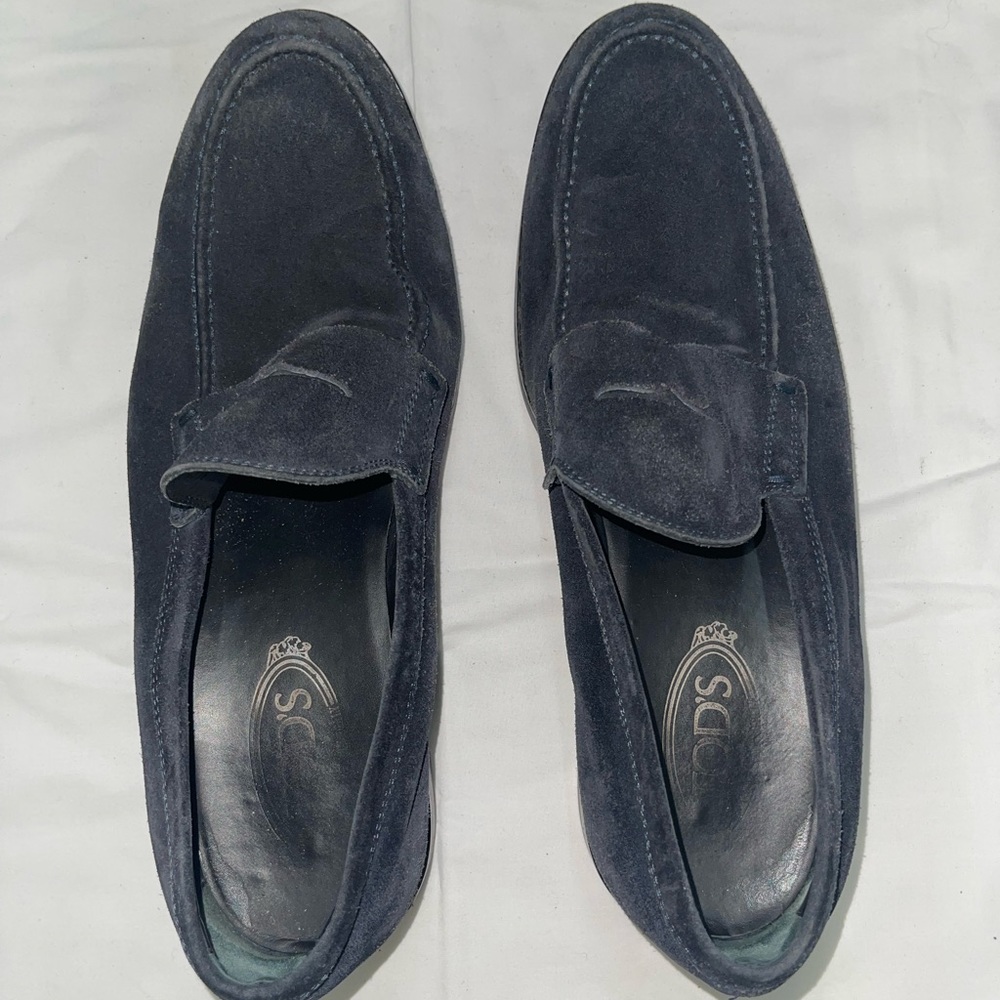 Tods Loafers In Suede